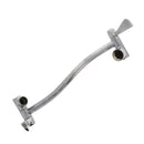 Brazo de extensión de doble pivote para ducha