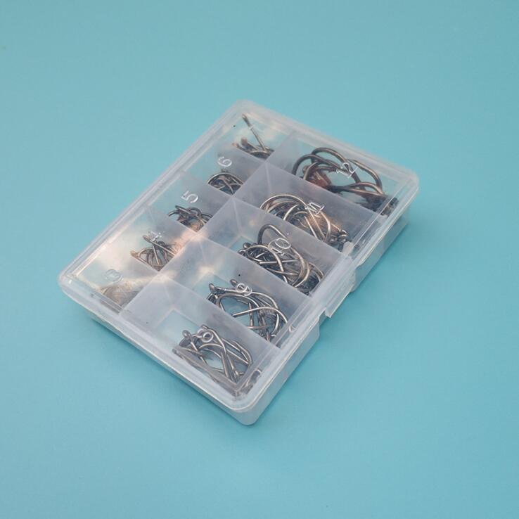 Anzuelos 100 Uds. De #3 A #12