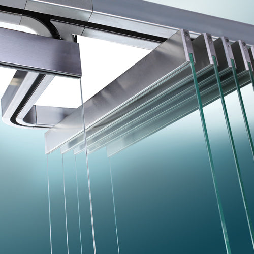 Zocalo inf. puerta.80mm inox304macizo 1.2mt recortable No req saques P/8-10-12mm Brill