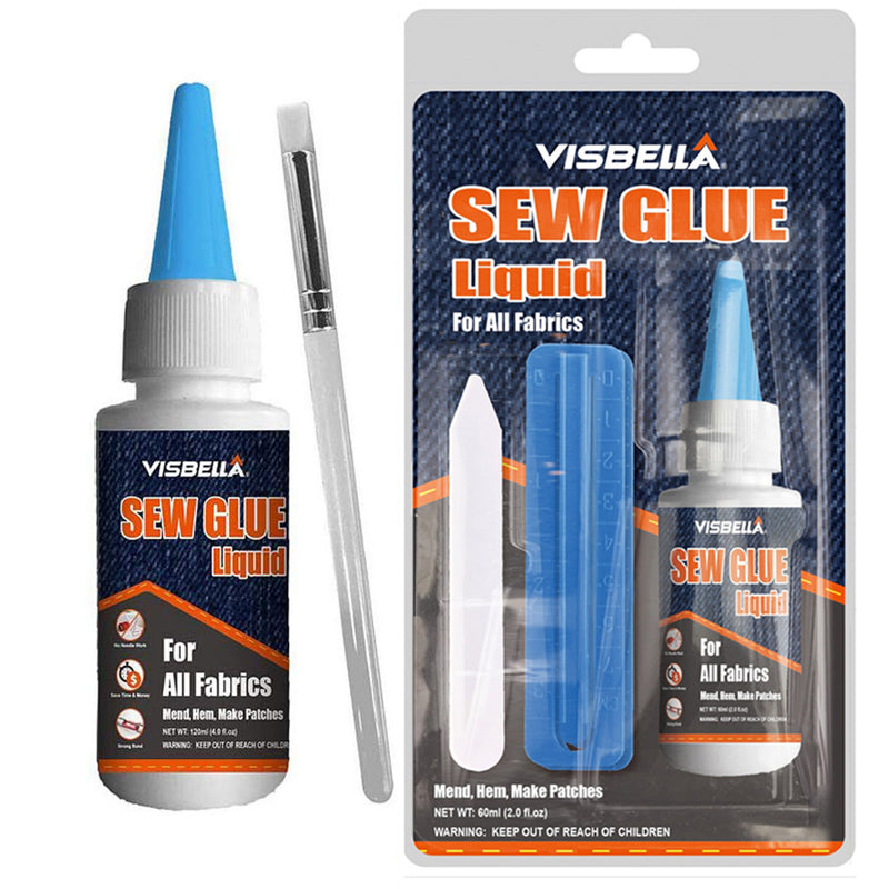 Pegamento adhesivo liquido para tela, perfecto para diferentes materiales artesanales como cuero, t