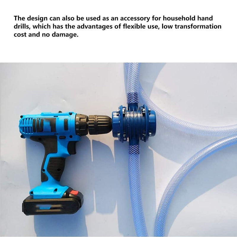 Bomba de agua para taladro operada por cualquier taladro