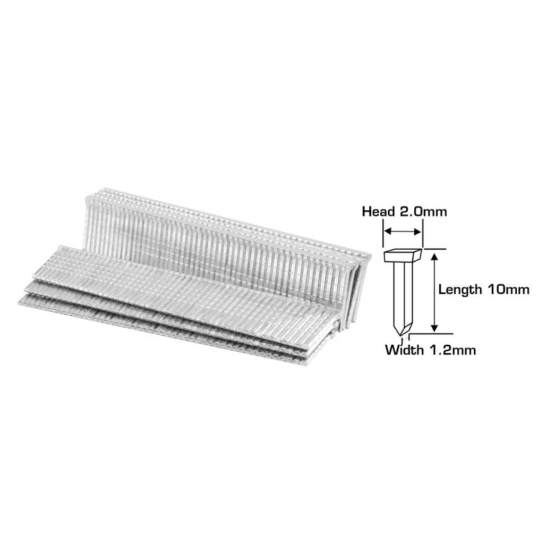 Clavos 10mm para grapadora, 1000pcs/caja de color. Para grapadora THT31143