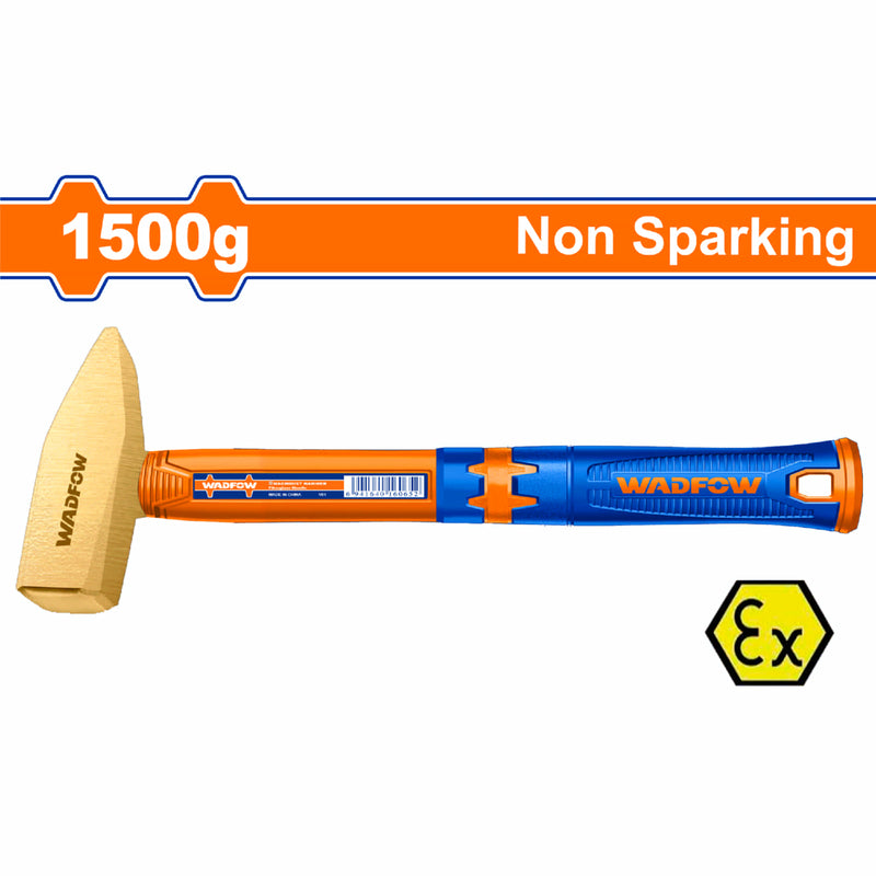 Martillo Forjado Antichispa 1500g. Mango fibra de vidrio.