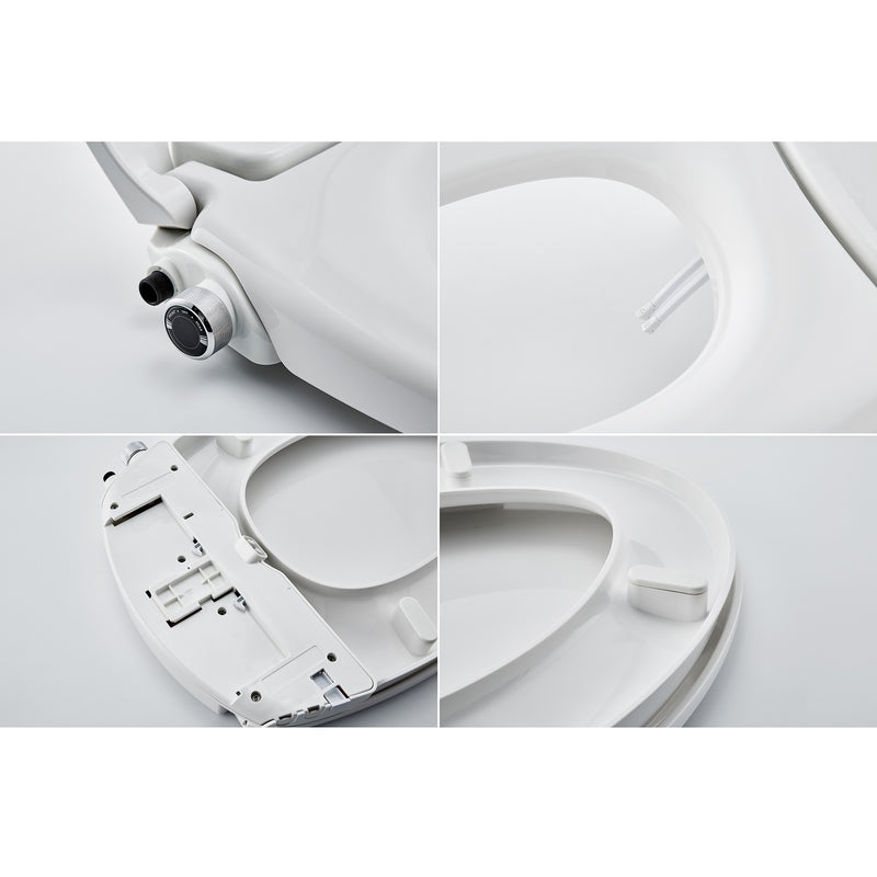 Tapa para inodoros con función bidé ducha sanitaria incorporado. Paperless Cleaner Pro