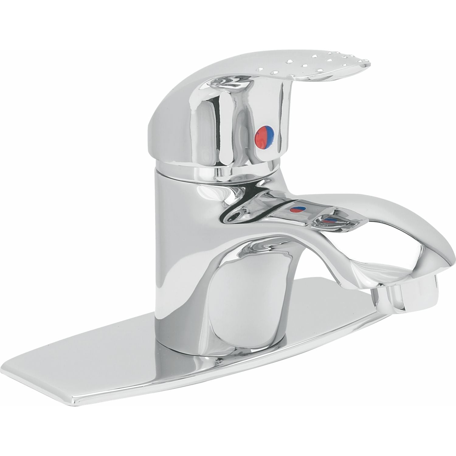 Llave de lavamanos monomando mezcladora con mangueras y cubierta