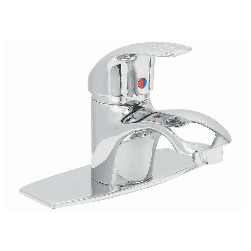 Llave de lavamanos monomando mezcladora con mangueras y cubierta
