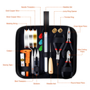 Kit de herramientas para reparar y crear joyería.