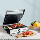 Plancha eléctrica de 4 rebanadas, 1500W, 120V-60Hz , L290×A240mm