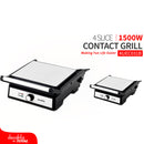 Plancha eléctrica de 4 rebanadas, 1500W, 120V-60Hz , L290×A240mm