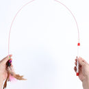 Juguete para Gato, varita con plumas 10x5x3cm