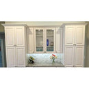 tirador de 1-1/4" de niquel satinado para gabinetes