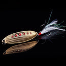 Señuelo metálico 5cm anzuelo triple