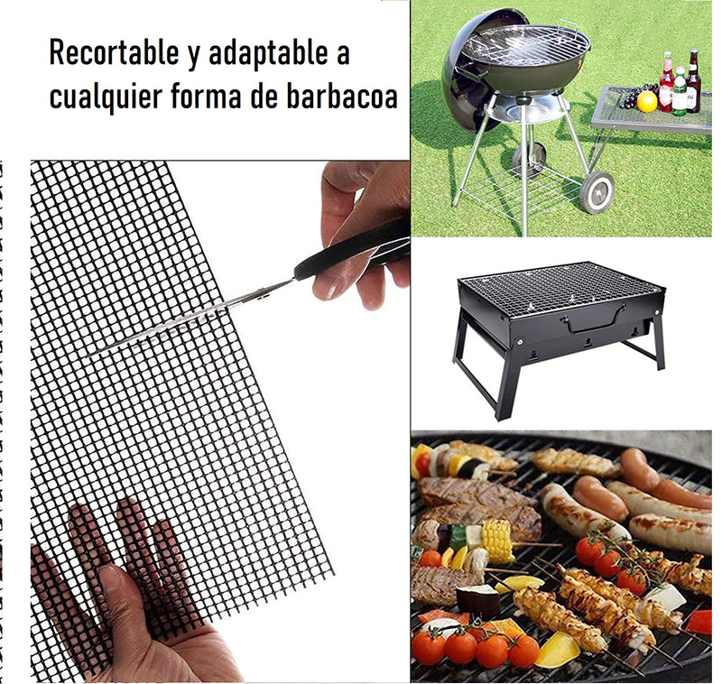 Lamina BBQ antiadherente Fibra de vidrio