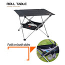 Mesa plegable tela portátil para acampar
