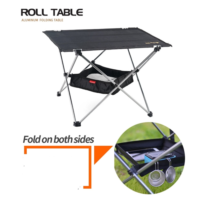 Mesa plegable tela portátil para acampar