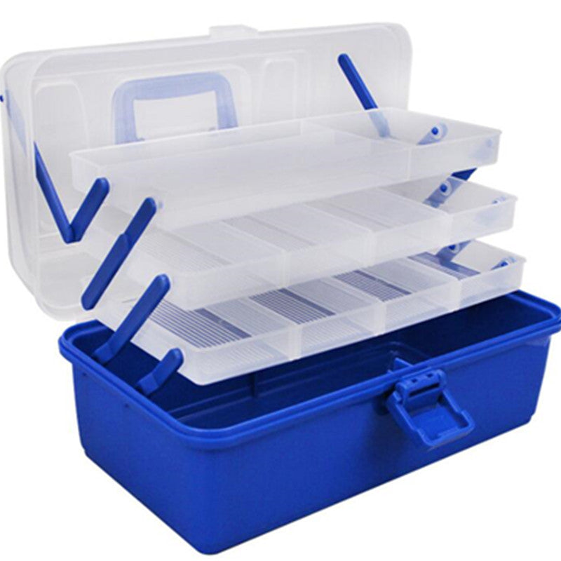Caja económica de 4 niveles para accesorios de pesca