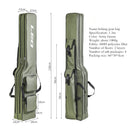 Bolso estuche para cañas y accesorios de pesca