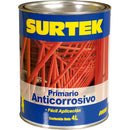 Esmalte primario anticorrosivo rojo óxido 4lt Surtek