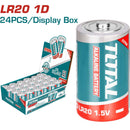 Pila Alcalina Tipo D (LR20) 1.5V. TOTAL (1 Pza)