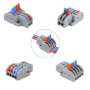 Conectores eléctricos de empalme rápido. Tipo T. (10 Pzas)