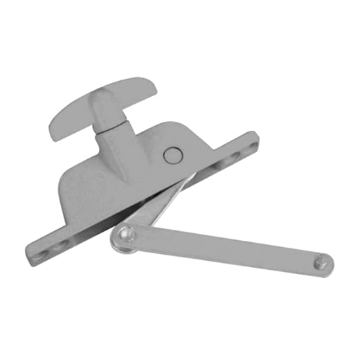 Operador de Ventana de Celosia. Incluye barra operadora de 92.50 mm. Extremo con tornillo. Acabado N