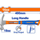 Martillo de Orejas Forjado 450g/16oz. Tratamiento térmico. Acero al carbono