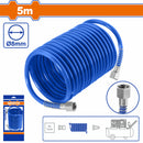 Manguera de aire de 5m. Diámetro 8mm. Solo con conectores roscados. Para compresor