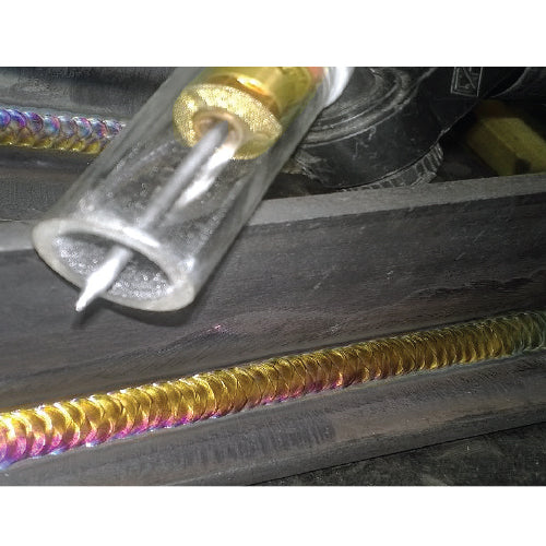 Kit difusores de Gas lens transparentes para soldadura Tig Antorcha WP 17 / 18 / 26. Lentes de 0.04