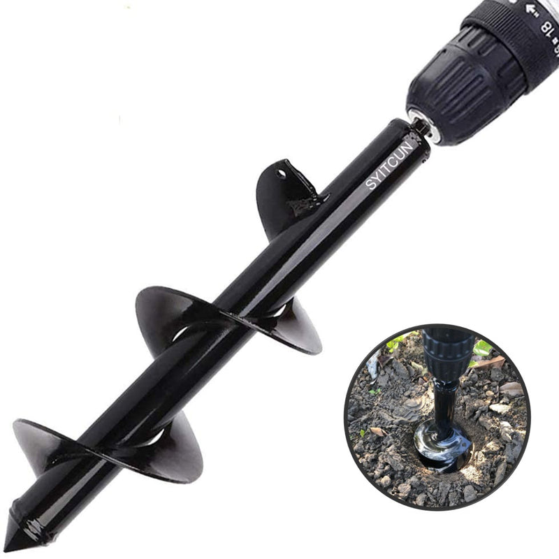 Punta de taladro en forma de espiral para agricultura. 3''X12''