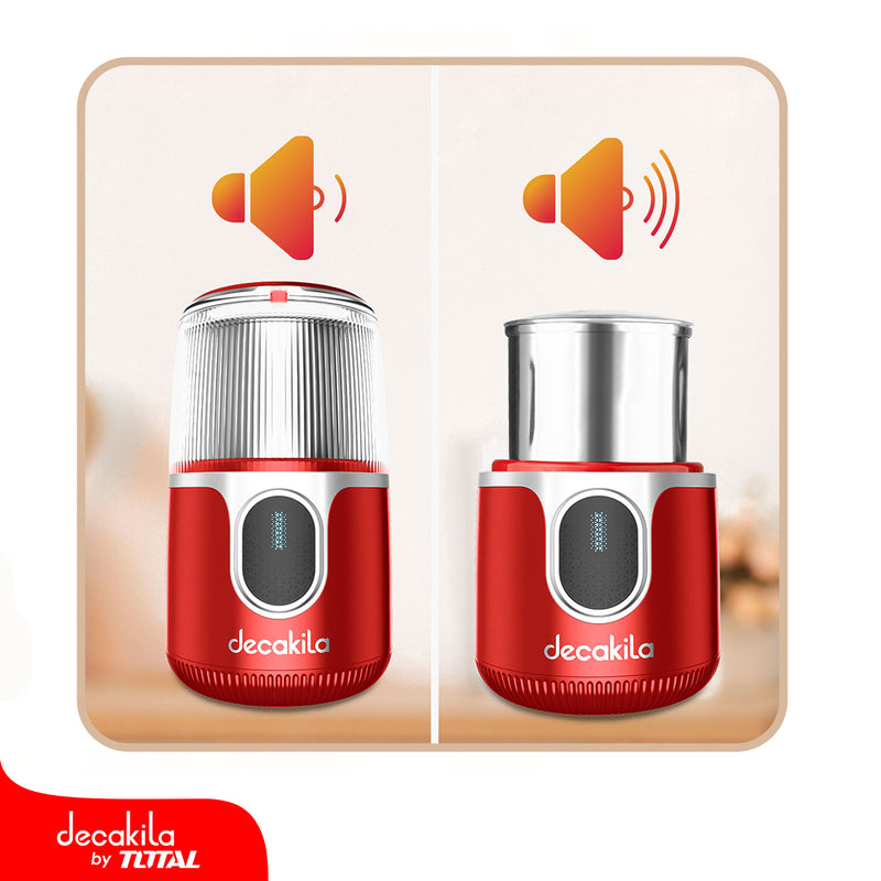 Moledor de granos de Café Inalámbrico. 90W 40 Gramos 7.4V. Cable USB. Batería de Litio.