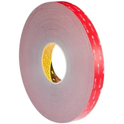 Cinta adhesiva doble contacto 3M gris de 3/4&quot; X 36 YD