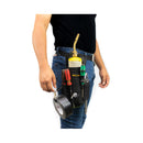 Bolsa para herramientas color negro con cinturón. Ideal Para Cilindros De Gas MAPP