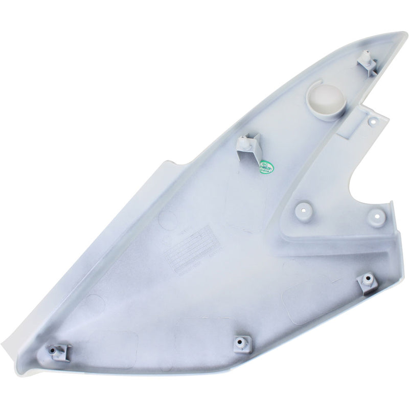 Covertor lateral izquierdo blanco con calcomanias (RKG150)