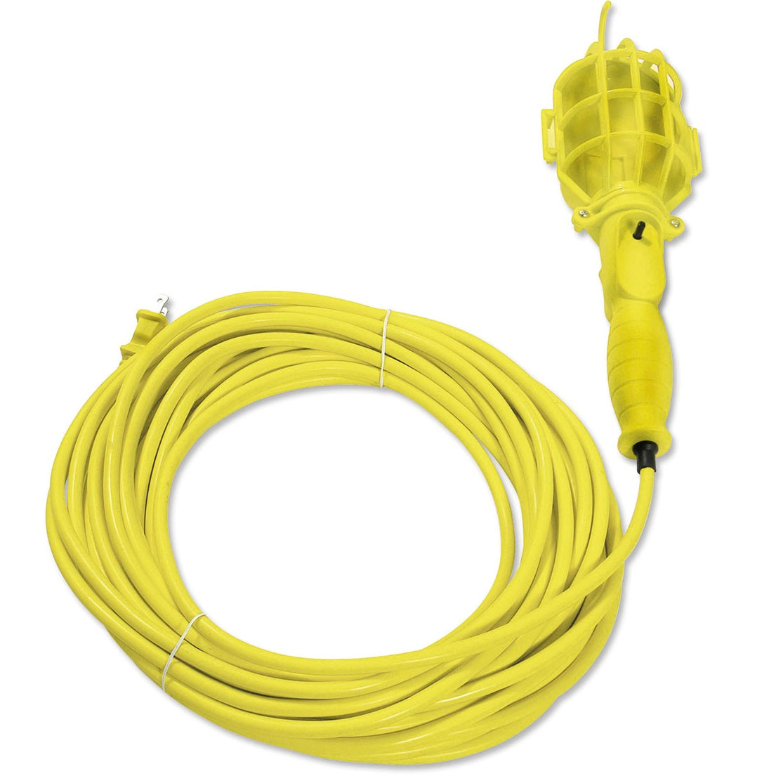 Lampara de taller con canastilla plastica para bombillo 8m