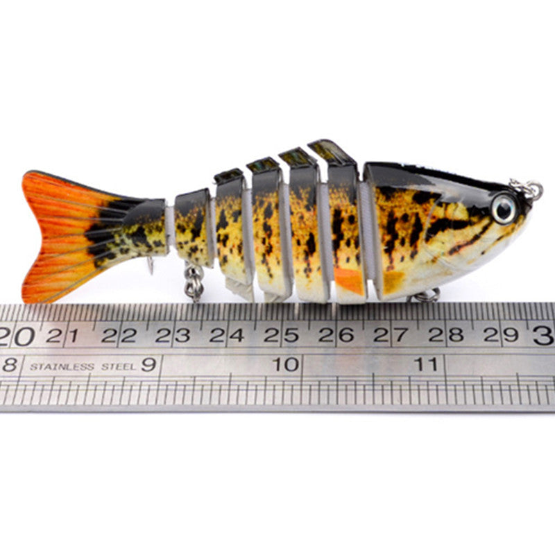 Señuelo 7 secciones 10cm Color G/N