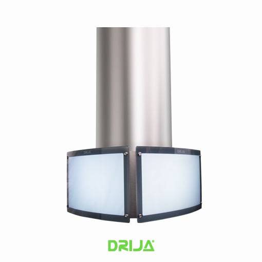 Extractor De Grasa Square Isla Estilo Lampara