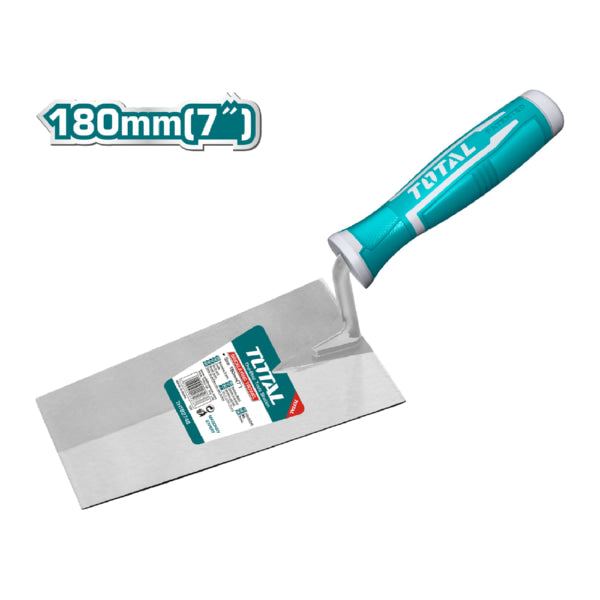 Palustre de Albañil con mango de plástico. 7"/180 mm. Diamétro:9.5mm. Diseño único