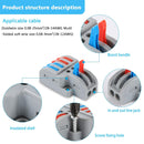 Conectores eléctricos de empalme rápido. Tipo T. (10 Pzas)