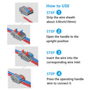 Conectores eléctricos de empalme rápido. Tipo T. (10 Pzas)