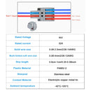 Conectores eléctricos de empalme rápido. Tipo T. (10 Pzas)