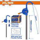 Bomba de Aceite Manual 25L/min. Long.127cm. Diámetro de la bomba: 125mm. Acero al carbono.