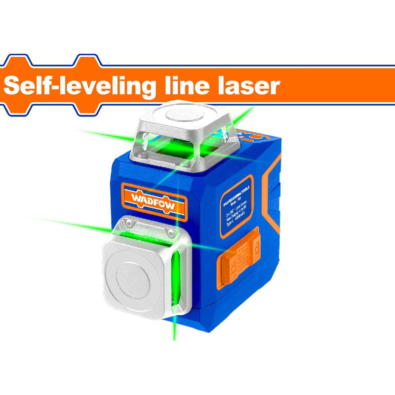 Nivel de Laser Autonivelante Verde. Rango:0~30m. Plano horizontal de 360° y vertical de 360°.