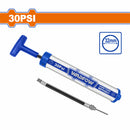 Bomba de Aire 300psi , Φ32x260mm Tubo de Aluminio y Mango de Plástico. Mini Bomba de Mano. Mini