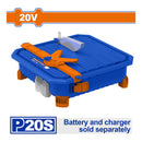 Cortador de Baldosas azulejos 20V Inalámbrica. Profundidad: 24mm. Batería y cargador por separado. Sierra de mesa