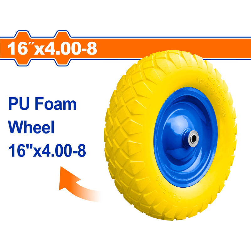 Rueda de Espuma para Carretillas de 150 Kg. De 16" X 4.00-8 Comp. con: WWB8F01 WWB8F03