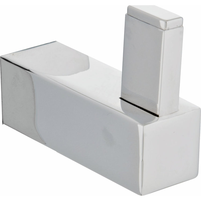 Toallero de gancho cromo pulido cuadrado Dica