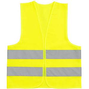 Chaleco Reflectivo De Seguridad Color Amarillo (Talla L)