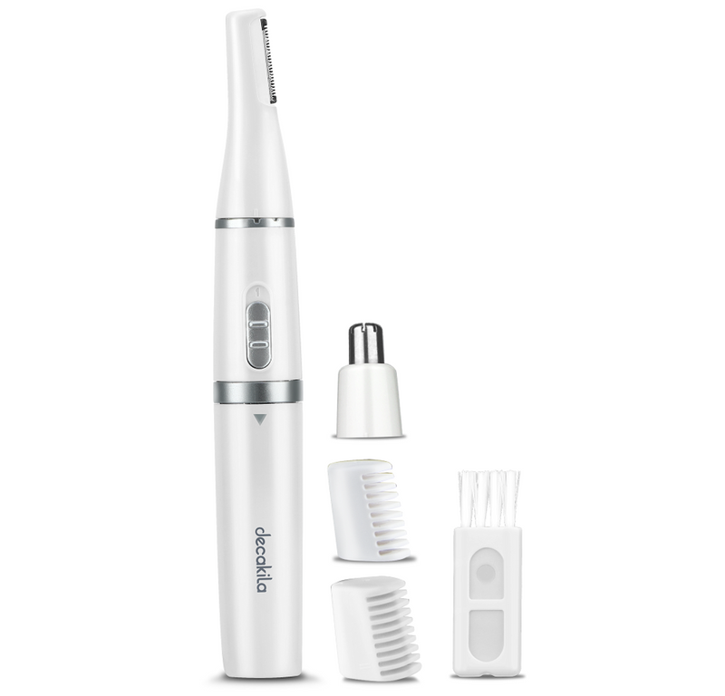 Recortador de vello de nariz y cejas eléctrico