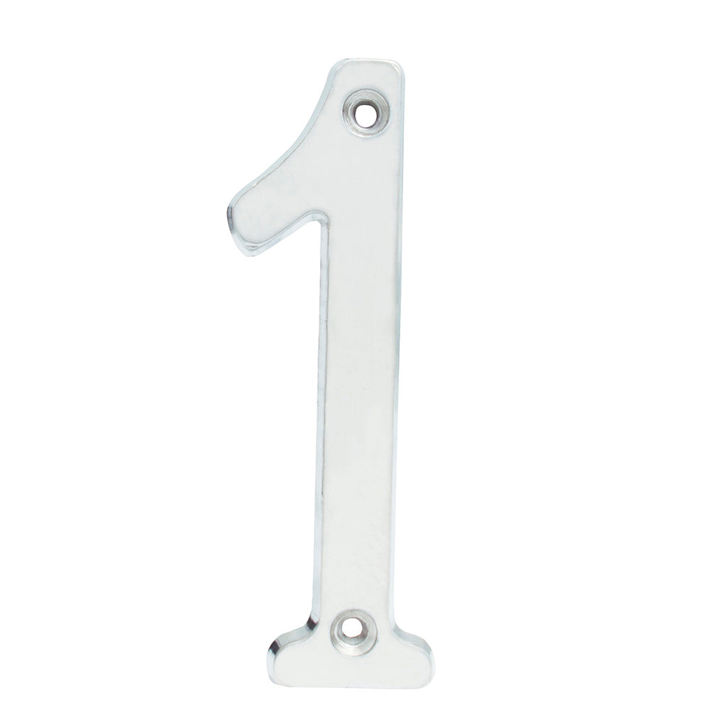 Numero 1 slim 4" cromo satinado Lock