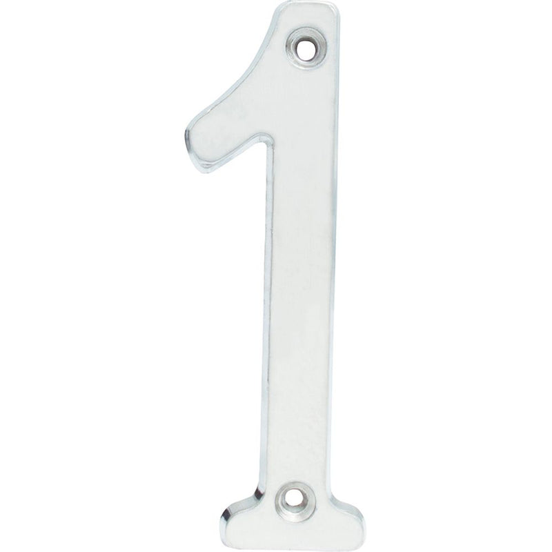 Numero 1 slim 4" cromo satinado Lock